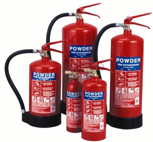 powder fire extinguisher